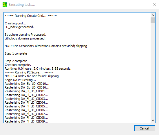 Progress dialog